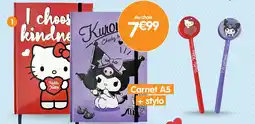 b&m Carnet A5 + stylo offre