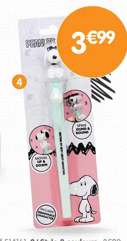 b&m Peanuts Stylo fantaisie offre