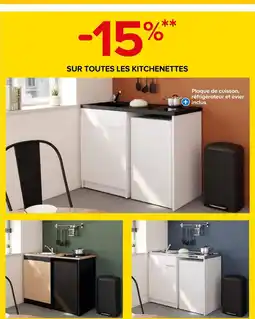 Castorama 15% SUR TOUTES LES KITCHENETTES offre