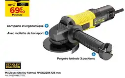 Castorama STANLEY Meuleuse Fatmax FMEG220K 125 mm offre