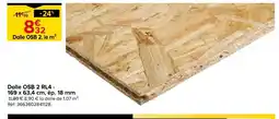 Castorama Dalle OSB 2 RL4 offre
