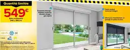 Castorama Somfy Baie coulissante offre
