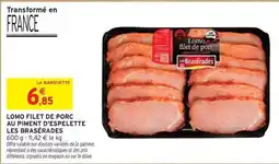 Intermarché Express Signal - lomo filet de porc au piment d'espelette offre