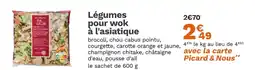 Picard PICARD Légumes pour wok à l'asiatique offre