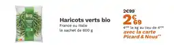 Picard PICARD Haricots verts bio offre