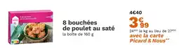 Picard PICARD 8 bouchées de poulet au saté offre