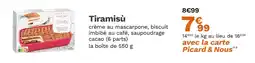 Picard PICARD Tiramisu offre