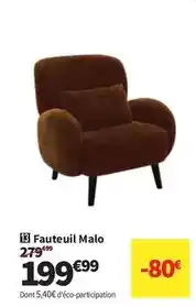 Conforama Fauteuil malo offre