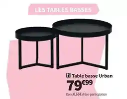 Conforama Table basse urban offre