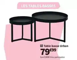 Conforama Table basse urban offre