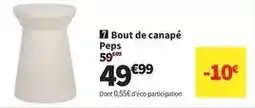 Conforama Bout de canapé offre