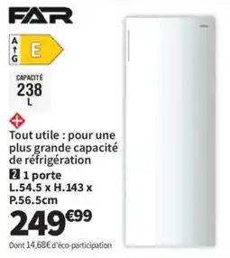 Conforama FAR 1 porte offre