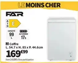 Conforama Far - coffre offre