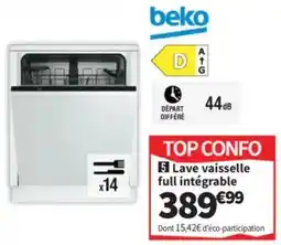Conforama Beko Lave vaisselle full intégrable offre