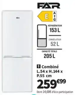 Conforama FAR Combiné offre