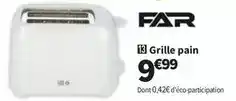 Conforama Far - grille pain offre