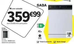 Conforama Saba - lave-vaisselle offre