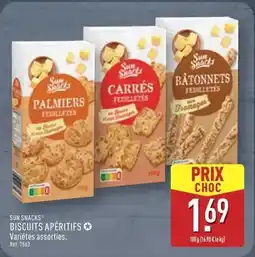 ALDI Sun - biscuits apéritifs offre