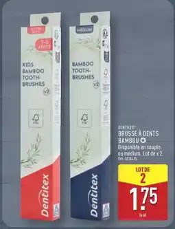 ALDI Brosse a dents bamboo offre