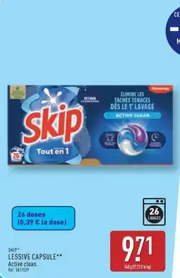 ALDI Skip - lesive capsule offre