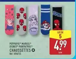 ALDI Disney - peppapig&marvel offre