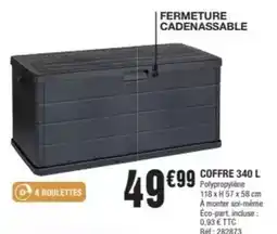 La Foir'Fouille Coffre 340 l offre