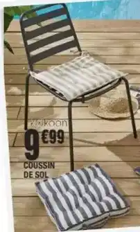 La Foir'Fouille Kokoon - coussin de sol offre