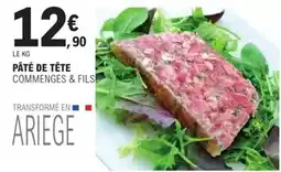 E.Leclerc Commenges & fils - pâté de tête offre