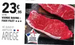 E.Leclerc Viande bovine: faux filet offre