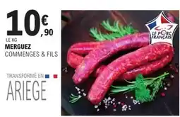 E.Leclerc Commenges & fils - merguez offre