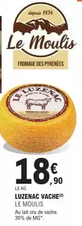 E.Leclerc Le moulis - luzenac vache offre