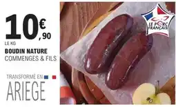 E.Leclerc Commenges & fils - boudin nature offre