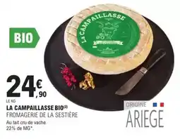 E.Leclerc Fromagerie de la sestiere - la campaillasse bio offre