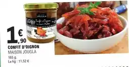 E.Leclerc Maison jougla - confit d'oignon offre