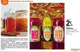 E.Leclerc L'eau à la bouche - kombucha offre