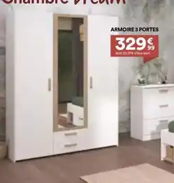 BUT Armoire 3 portes offre