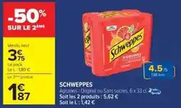 Cora x Carrefour Schweppes - agrumes offre
