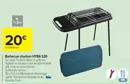 Cora x Carrefour Hyba - barbecue charbon offre