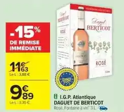 Cora x Carrefour Berticot - i.g.p. atlantique offre
