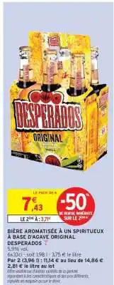 Intermarché Contact Desperados Original offre