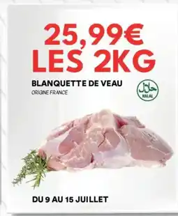 Hmarket Blanquette de veau offre