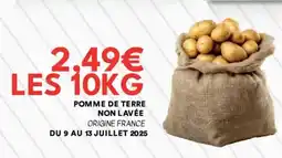 Hmarket Pomme de terre non lavée offre