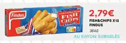 Hmarket FINDUS Fish & chips offre