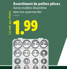 Lidl Assortiment de petites pièces offre
