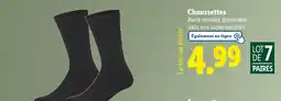 Lidl LIVERGY Chaussettes offre