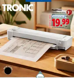 Lidl TRONIC Plastifieuse offre