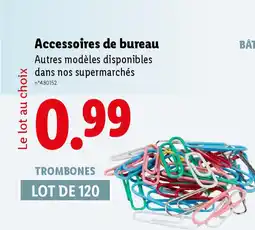 Lidl Accessoires de bureau offre