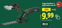 Lidl Coupe-bordures / taille-haies sans fil offre