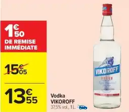 Cora x Carrefour VIKOROFF Vodka offre