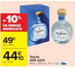 Cora x Carrefour DON JULIO Tequila offre